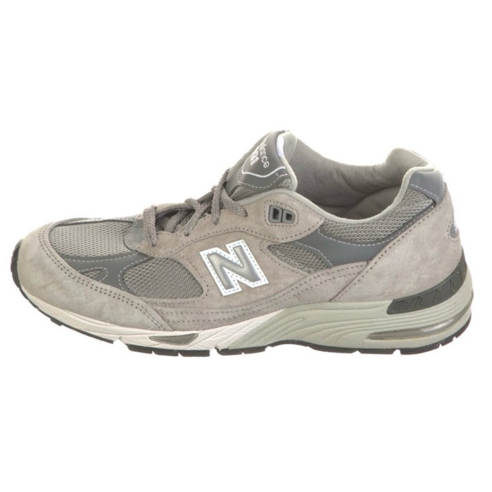 New Balance 991 Gray Suede Sneakers